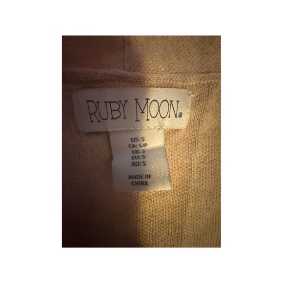 RUBY MOON MAXI PREMIUM OPEN CARDIGAN - Picture 3 of 3